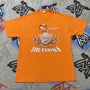 Okc Thunder Finals Roster Mens L T Shirt
